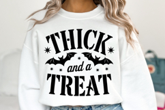 Thick and a Treat Svg | Halloween Svg | Shirt Svg Product Image 1