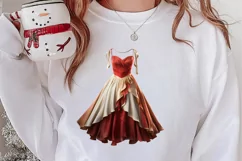 Holiday Shopping Clipart Sublimation, Christmas Shopping PNG Product Image 2