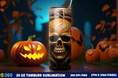 Halloween Tumbler Sublimation Wraps, Tumbler Halloween Product Image 2