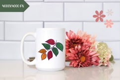 Fall Leaves Illustration, Autumn Leaves PNG, Fall Print Product Image 2
