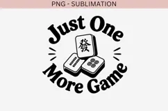 Mahjong quote png design for T-shirts Product Image 2