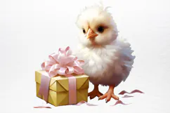 Christmas Baby Animals Clipart PNG Product Image 2