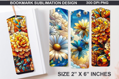 Summer Bookmarks Sublimation - 4 Bookmark Design Product Image 1