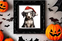 Cute Christmas Dog Sublimation Clipart, Cute Christmas Dog Product Image 2