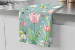 Kitchen linen towel mockup Product Image 2