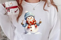 Funny Snowman Sublimation Clipart, Christmas PNG Product Image 2