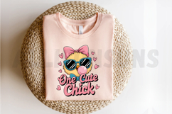 One Cute Chick PNG, Happy Easter Sublimation PNG Product Image 2