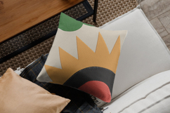 Modern Sunrise Abstract Embroidery Design Product Image 2