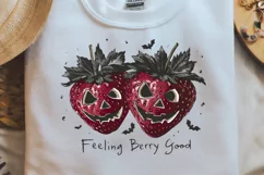 Vintage Halloween, Feeling berry good Clipart PNG Product Image 1
