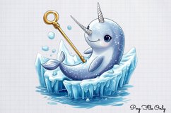 Whales Clipart designs Bundle PNG Product Image 3
