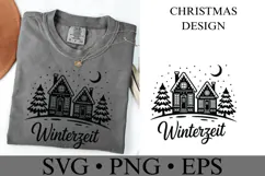 Winterzeit Svg | Christmas svg | Shirt Svg Product Image 3