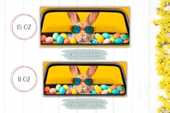 Funny Easter Bunny Mug Design, Easter Eggs Mug Template Product Image 2