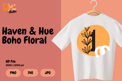 Haven &amp; Hue Boho Floral Monogram Product Image 1