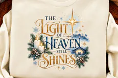 4 Christian Christmas PNG Designs, 4 Christian Inspirational Product Image 2