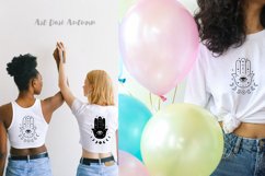 Hamsa Hand SVG, Evil eye svg, Hamsa Mystical Svg, Witchy svg Product Image 5