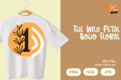 The Wild Petal Boho Floral Monogram Product Image 1