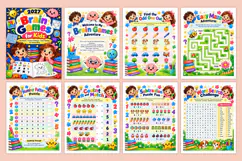 2027 Brain Games for Kids Kdp interiors