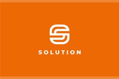 Letter S round logo design vector template Product Image 2