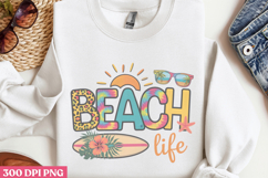 Beach Life PNG, Hello Summer Sublimation PNG Product Image 2