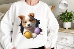 Easter Eggshell Dogs Sublimation, Easter Eggshell Product Image 2