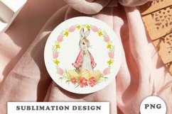 Easter Peter Rabbit sublimation PNG Product Image 2