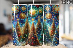 Christmas Tree Tumbler Wrap Design |High Quality 300 Dpi Product Image 1