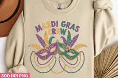 Mardi Gras Crew PNG, Mardi Gras Sublimation PNG Product Image 2