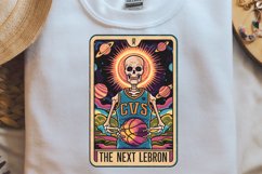 Funny Skeleton Life Tarot Card, The next lebron tarot card Product Image 2