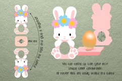 Easter Bunny | Egg Holder | Paper Craft Template Product Image 2