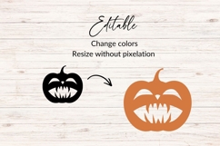 Laughing Jack O Lantern Pumpkin SVG Product Image 2