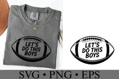 Let's Do this Boys Svg | Game Day Svg | Sport Svg Product Image 3
