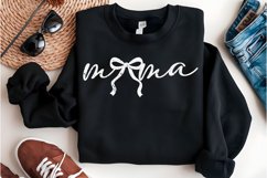 Mama Bow PNG, Mama Bow SVG, Product Image 1