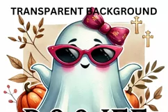 Halloween Quotes Printable, Boojee PNG for Sublimation Product Image 3
