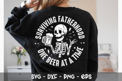 Surviving fatherhood SVG - Father&#039;s Day T -Shirt Design Product Image 2