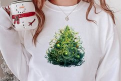 Christmas Tree Clipart Sublimation, Christmas PNG Product Image 2