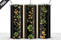 3D St Patrick&#039;s Day Tumbler Wrap| Sublimation Design Product Image 3