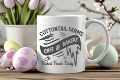 Cottontail farms cafe & bakery baked fresh daily SVG Product Image 2