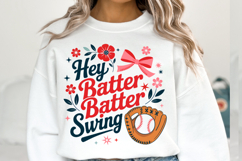 Hey batter Swing Svg | Svg Files for Cricut | Shirt Svg Product Image 1