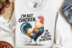 I'm not chicken, I'm just PNG, Funny Chicken Jokes Sublimati Product Image 2