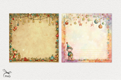 Christmas Elf digital paper, background clipart Product Image 2