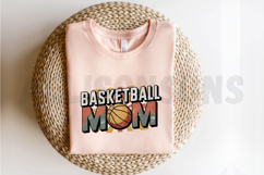 Basketball Mom T-Shirt Sublimation PNG Design Product Image 3