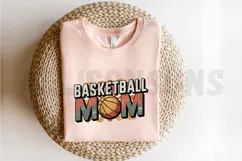 Basketball Mom T-Shirt Sublimation PNG Design Product Image 3