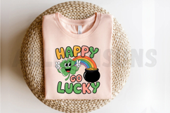 Happy Go Lucky PNG, St. Patrick&#039;s Day Sublimation PNG Product Image 2