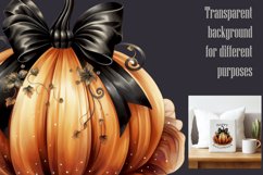 Happy Halloween Pumpkin| Kitchen Towel Sublimation PNG/JPEG Product Image 2