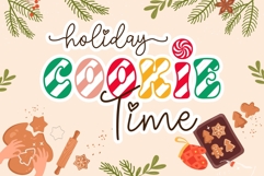 Candy Christmas - Sweet Display &amp; Script Font Duo Product Image 2