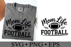 Mom Life Football Svg | Sport Svg | Shirt Svg Product Image 1