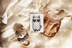Llove you llots Llama SUBLIMATION PNG. Valentine's day. Product Image 2