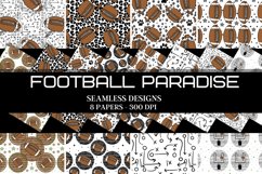 Football Paradise themed Digital paper Product Image 1