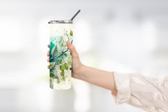 Spring floral tumbler wrap sublimation Product Image 2