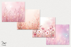 Autumn Flowers Tumbler Wrap - 4 Variations Product Image 2